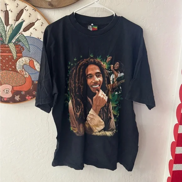 Bob Marley Original Rude Bwoy Zion Graphic T Shirt XXL - Picture 1 of 3